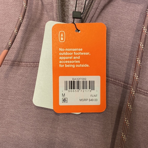 Bass Outdoor Crop Hoodie - Partial Zip - Picture 4 of 6